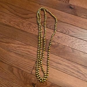 Long beaded necklace